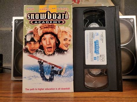 Snowboard Academy VHS Video Cassette Tape Movie Vintage | Etsy