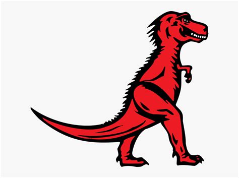 Logo T Rex Vector - Red T Rex Logo, HD Png Download , Transparent Png ...