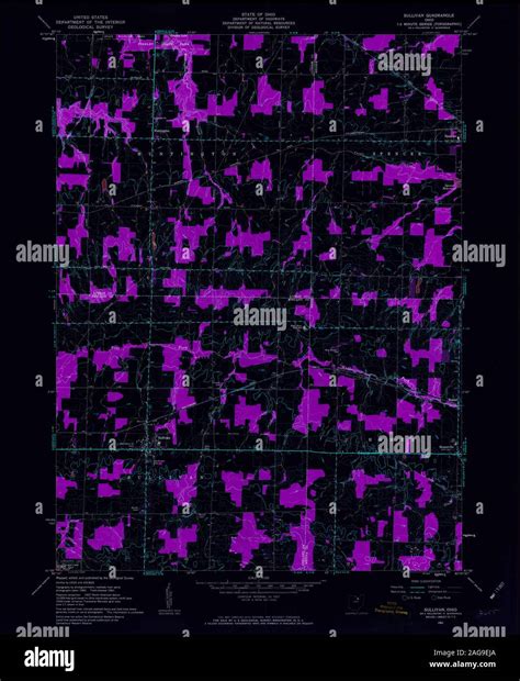 Map of sullivan ohio hi-res stock photography and images - Alamy