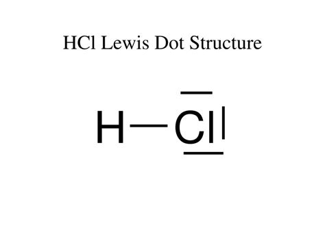 Electron Dot Structure For Hcl