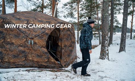 #️⃣ Winter camping gear