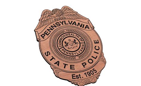 Pennsylvania State Police Badge SVG - Etsy Finland