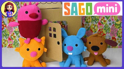 Sago Mini Friends Plush Toys Gift Pack Set Unboxing Review and Play ...