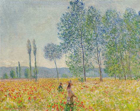 Claude Monet - Under the Poplars Painting by Aesthetics Store | Pixels