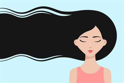 Long Hair Cartoon Images – Browse 620 Stock Photos, Vectors, and Video ...