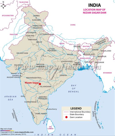 Nizam Sagar Dam, Telangana: Address, Map, Facts and Information