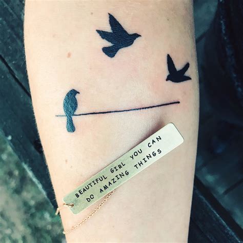 Bird On A Wire Tattoo • Half Sleeve Tattoo Site