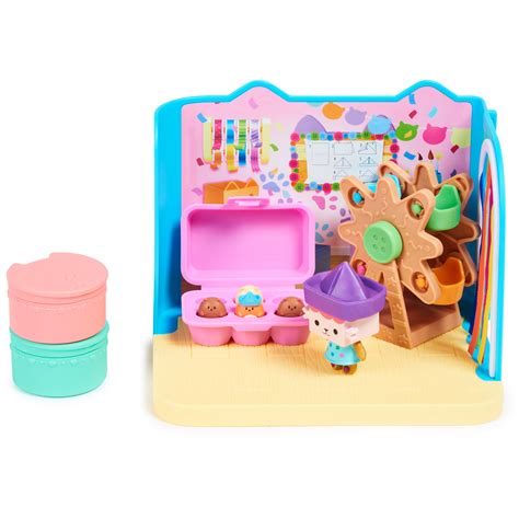 Gabby's Dollhouse, Baby Box Craft-A-Riffic Room Playset with Cat Figure - Walmart.com