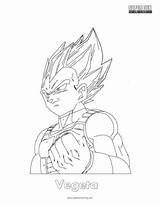 Vegeta Super Saiyan 4 Coloring Pages sketch template
