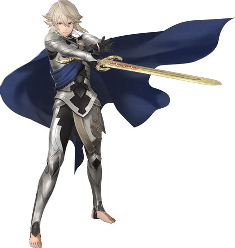 Male Corrin Portrait Fire Emblem Warriors Official Art sword Game ...