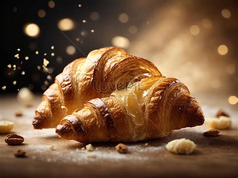 French Croissant Is A Buttery Flaky Viennoiserie Pastry Inspired By The ...