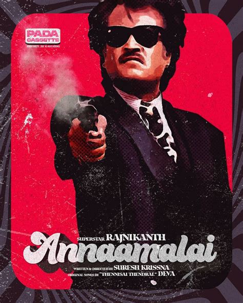 Annaamalai | Film posters vintage, Movie posters minimalist, Iconic ...