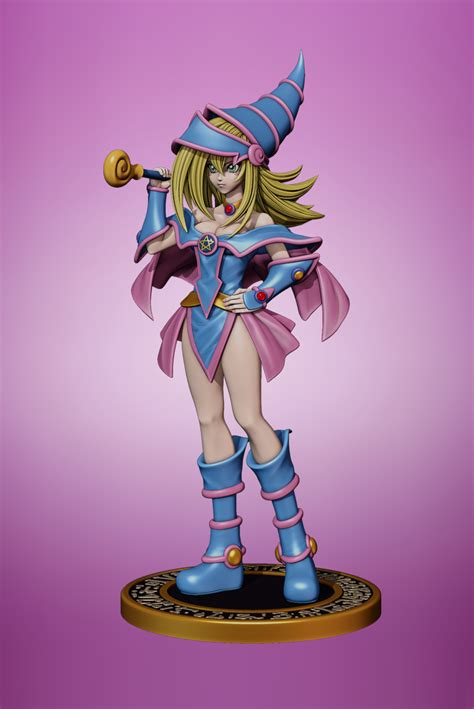 dark magician girl - yugioh | 3D models download | Creality Cloud