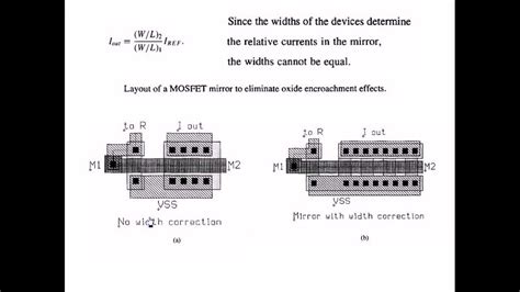 Layout Mismatches in Simple Current Mirror - YouTube