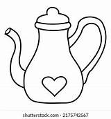 1481 Imágenes Fotos De Stock Objetos En 3D Y Vectores Sobre Teapot  sketch template