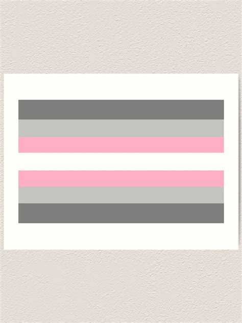 "Demigirl Pride Flag" Art Print by porcupride | Redbubble