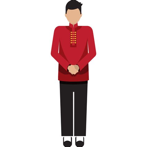 man in singapore national costume 18873618 PNG