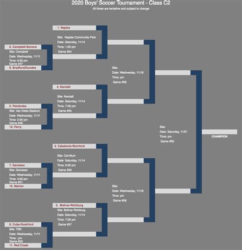 Section V Playoff Preview: Boys' Soccer Class C2 - Pickin' Splinters