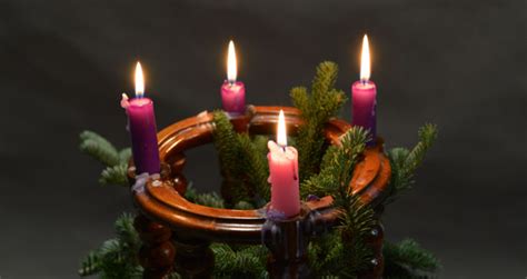 Lighting of Advent Wreath Candles: The Fourth Sunday of Advent — CORPUS CHRISTI