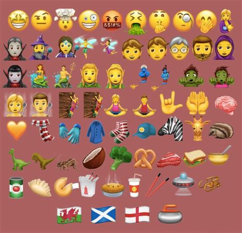 69 new emoji coming this summer, including shush face, T-Rex, fortune ...