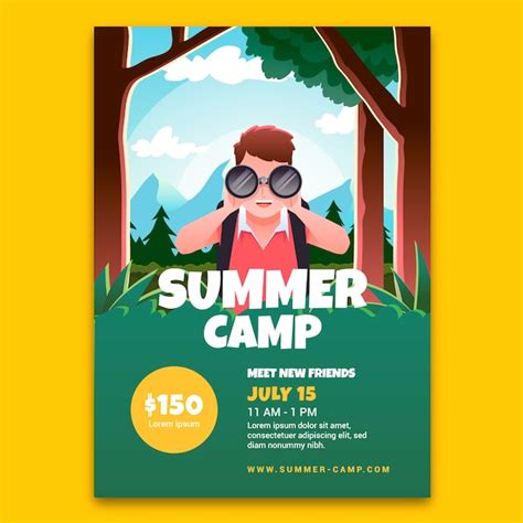 Summer Art Camp Flyer Template