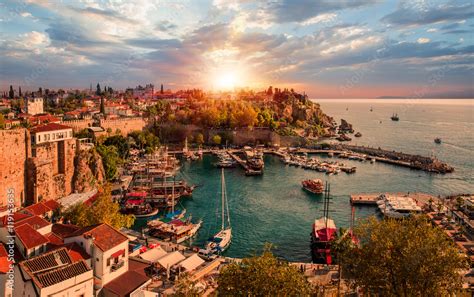 Old town (Kaleici) in Antalya, Turkey Stock Photo | Adobe Stock