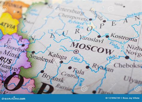 Map Moscow Russia Stock Photos - Download 1,212 Royalty Free Photos