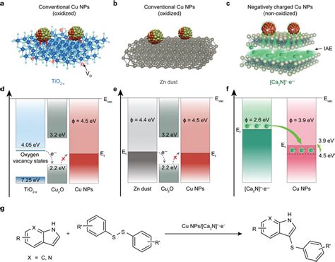 Schematic illustrations of heterogeneous catalyst systems of Cu NPs on ...