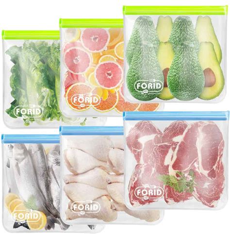 reusable freezer bags - Clean Eating with kids