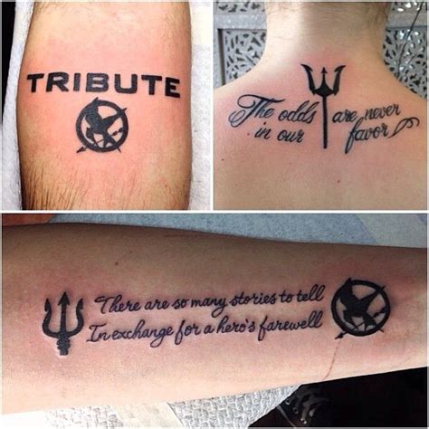 44 Photos That Prove There's A Hunger Games Tattoo For Everyone ...