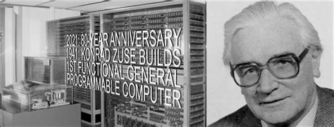 1941: Konrad Zuse builds first working general computer—patent ...