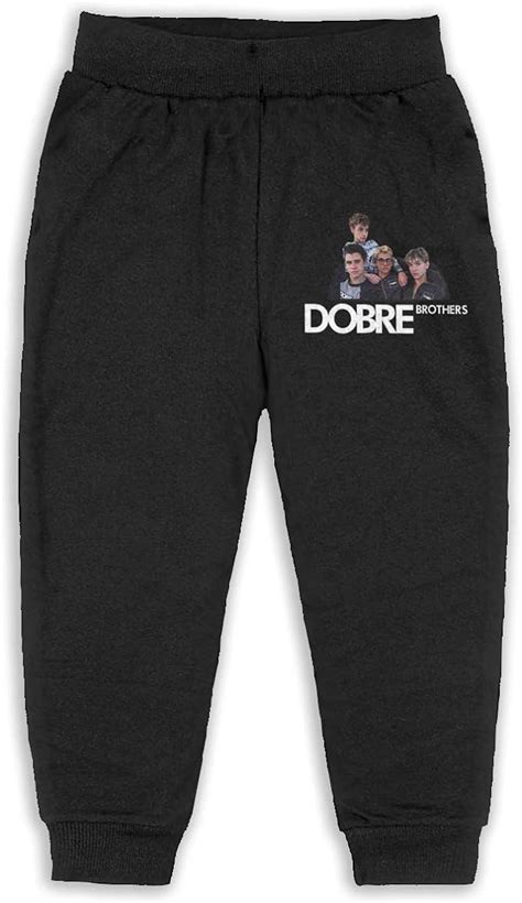 ATRXZ Kids Boys Girls Dobre Brothers Logo Merch Pants: Amazon.co.uk ...