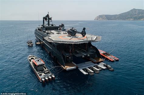 Super yacht firm creates a 217ft-long luxury 'BACKUP boat' - Big World Tale