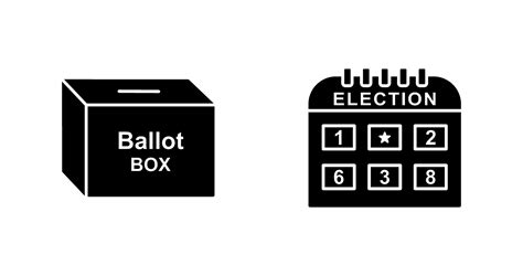 Ballot Box and Election day Icon 32633681 Vector Art at Vecteezy