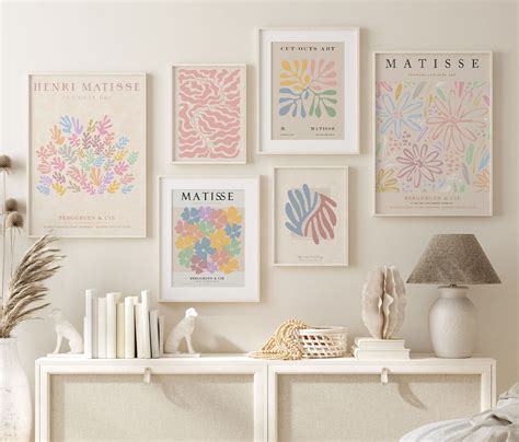 Gallery Set of 6 Matisse Danish Pastel Aesthetic Print - Etsy Denmark