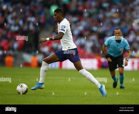 Marcus Rashford of England during UEFA Euro 2020 Qualifier between ...