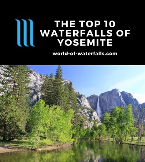 Top 10 Best Waterfalls in Yosemite & How To Visit Them - World of ...