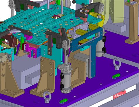 industrial 3D model sheet metal punching machine - MACHINE - WORLD