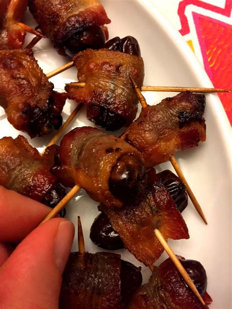 Bacon Wrapped Dates Appetizer Recipe – Melanie Cooks