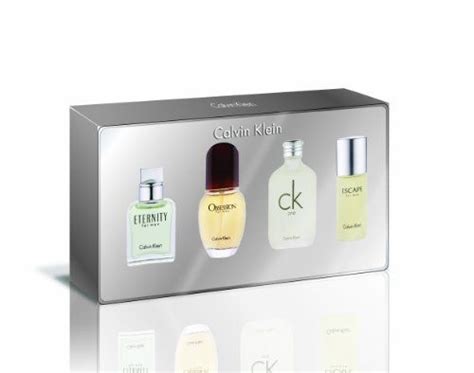 Calvin Klein Gift Set for Men (Eau DE Toilette Pour Eternity, Obession, Escape, One Eau De ...