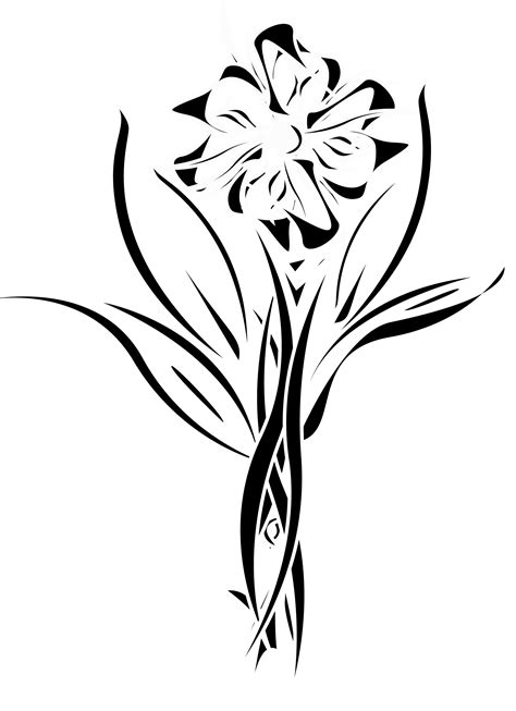 Flower Tribal by MordridFantastic on DeviantArt