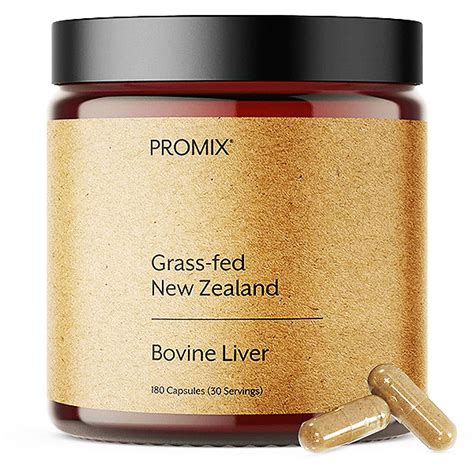 Promix Nutrition Grass-Fed Raw Beef Liver - New Zealand Bovine Liver ...