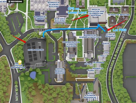 Ucsd Campus Map Printable View