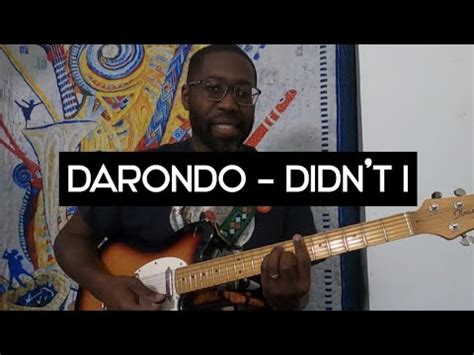 Darondo - Didn't I Guitar Lesson + Tutorial - YouTube