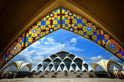 Masjid Al Jabbar Bandung Berdesain rumus matematis Aljabar - In Riau