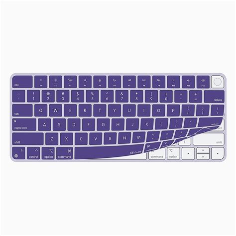 Best Buy: KB Covers Keyboard Cover for the new Apple iMac. Purple ...