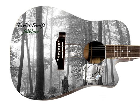 Taylor Swift Signed Graphics Guitar - CharityStars