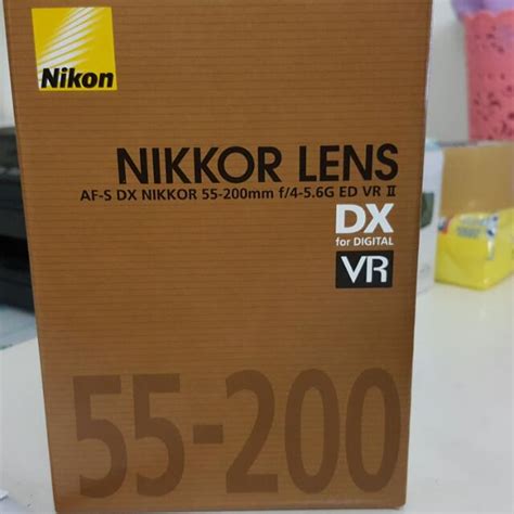 Nikon Lenses 55-200, Photography, Cameras on Carousell