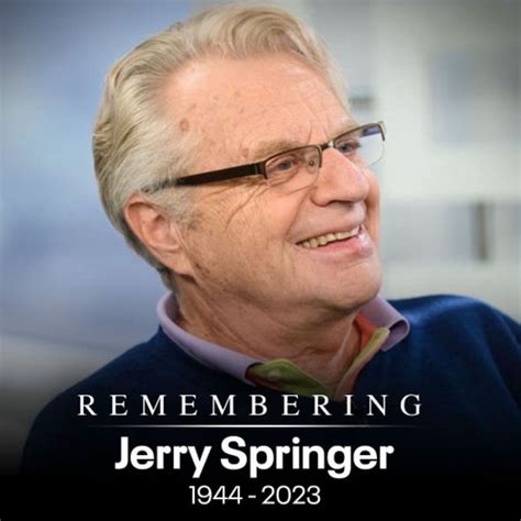 Legendary Talk Show Host Jerry Springer Dead at Age 79, Family Announces - Space Coast Daily