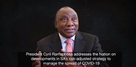 PRESIDENT CYRIL RAMAPHOSA SPEECH: NATIONAL CORONAVIRUS PANDEMIC UPDATE 15 AUGUST 2020 - Christen ...